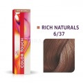 Wella Professionals Color Touch Rich Naturals professzionális demi-permanent hajszín többdimenziós hatással 6/37 60 ml