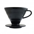 Hario V60 - 02 CERAMIC COFFEE DRIPPER MATT FEKETE