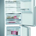 Bosch KGF56PICP Serie | 8 Szabadonálló, alulfagyasztós hűtő-fagyasztó kombináció