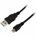 Logilink USB 2.0 A - Micro USB-B kábel - 1m (CU0058)