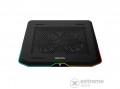DEEPCOOL N80 RGB 17" notebook hűtőpad, 2xUSB3.0