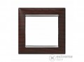 LEGRAND 770371 Valena keret 1-es Wenge dekor/ezüst