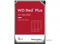 WD 3,5” 4TB SATA3 5400rpm 128MB Red Plus (CMR)  HDD belső merevlemez (40EFZX)