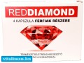 RED DIAMOND potencianövelő - 4 db kapszula