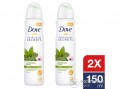 DOVE Nourishing Secrets Awakening Ritual női izzadásgátló dezodor, 2x150 ml