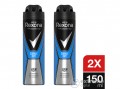 REXONA Men Cobalt Dry férfi izzadásgátló dezodor, 2x150ml