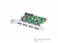 AXAGON PCEU-430V PCI-E adapter, 4xUSB 3.0