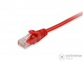 EQUIP 825428 UTP patch kábel, CAT5e, piros, 15m