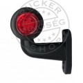 TruckerShop Mini LED gumilámpa 12/24V derékszögű BAL