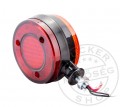 TruckerShop LED amerikai helyzetjelző szárral 12/24V piros/sárga