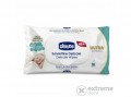 CHICCO Soft&Pure 98% vízbázisú illatmentes törlőkendő, 60 db