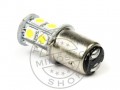 TruckerShop LED IZZÓ 24V BA15s 13 smd CANBUS SÁRGA