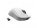 Logitech PRO X Superlight vezeték nélküli fehér egér (910-005943)