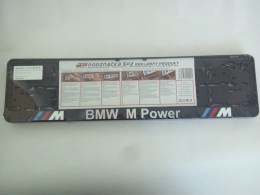 Dualex Rendszámtábla tartó BMW M Power logóval 2db P136