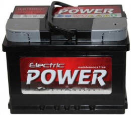 Electric Power 12V 60Ah Jobb+ akkumulátor 60Ah/500A