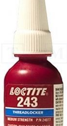 Loctite 243 Közepes szilárdságú, olajtűrő csavarrögzítő 5 ml