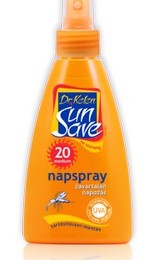 Dr. Kelen SunSave F20 Szúnyogriasztós napspray