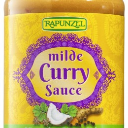 Rapunzel bio Curry szósz, édes, 350 ml