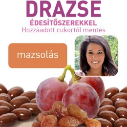 Szafi Reform Eritrites mazsolás drazsé (gluténmentes, paleo, vegán), 200 g