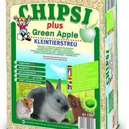 Chipsi Plus Zöld Alma 60L, 3,2Kg Forgács