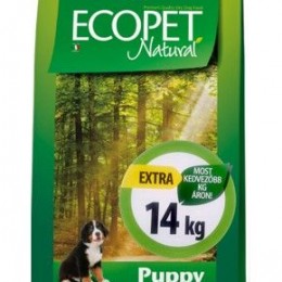 Ecopet Natural Puppy Maxi 14Kg Száraz Kutyatáp