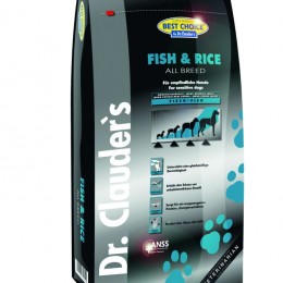 Dr.Clauders (Best Choice) Dog Száraz Adult Fish&amp;Rice All Breed 12,5 kg