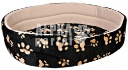 Trixie Fekhely Charly Ovális Tappancsos Fekete/Bézs 70x62cm
