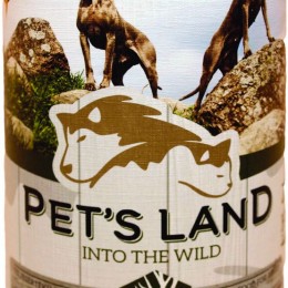 Pet's Land Pet s Land Dog Konzerv Vadashús répával 1240g