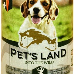 Pet's Land Pet s Land Dog Konzerv Vadashús répával 415g