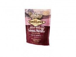 CarniLove Cat Kitten Lazac &amp; pulyka – Healthy Growth 400g