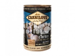 CarniLove Konzerv Adult Lazac-Pulyka 400gr