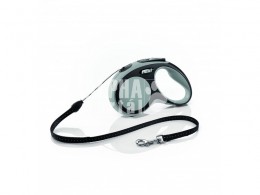 Flexi új Comfort S zsinór 5m,12kg-ig szürke