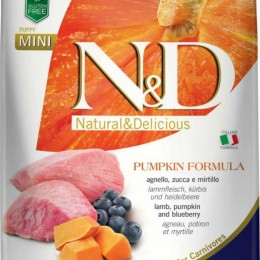N&amp;D N&amp;D Dog Grain Free bárány&amp;áfonya sütőtökkel puppy mini 2,5kg