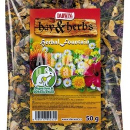Darwins Nutrin Nature Rágcsálóknak, Emésztés És Méregtelenítés 50g