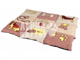 Trixie Pléd több lapból álló 80x55cm piros/bézs