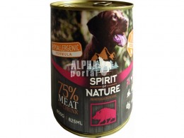 Spirit of Nature Dog konzerv Vaddisznóhússal 800gr