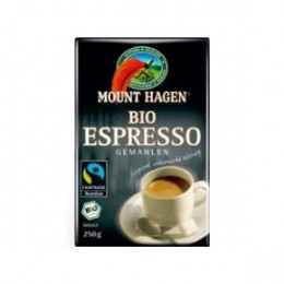 Mount Hagen bio őrölt Espresso kávé, 250 g