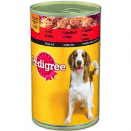 Pedigree konzerv kutyaeledel marhahús 1200g