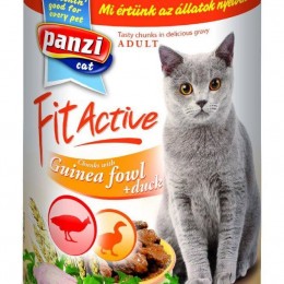 Panzi Fit Active konzerv 415g guinea fowl-duck