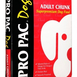 Pedigree Pro Pac Szuperprémium kutyatáp Adult Chunk 20kg