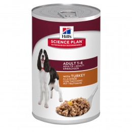 Hill&#039;s SP Canine Adult Turkey prémium konzerveledel kutyáknak 370g