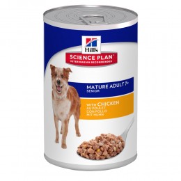 Hill&#039;s SP Canine Mature Adult Chicken prémium konzerveledel kutyáknak 370g