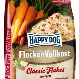 Happy Dog Flocken Vollkost teljes értékű pelyhesített eledel 3kg
