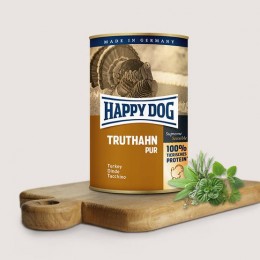 Happy Dog Truthahn Pur Pulyka színhús konzerv ( 12x200g )