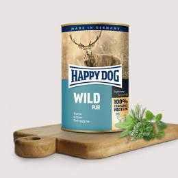 Happy Dog Wild Pur Vad színhús konzerv (6x200g)