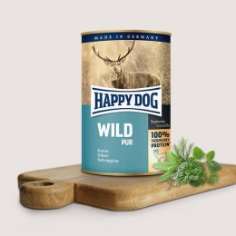 Happy Dog Wild Pur Vad színhús konzerv (6x800g)