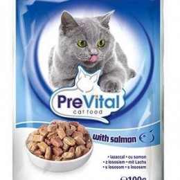 Prevital lazac mártásban 24*100g