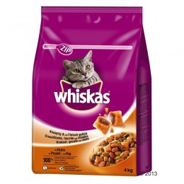 Whiskas Adult száraz macskaeledel csirkehússal 300g