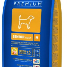 Brit Premium Senior Medium Breed 15kg kutyatáp - közepestestű idős kutyáknak