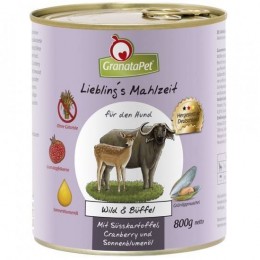 GranataPet Liebling's Mahlzeit vad és bivaly konzerv 6*400g